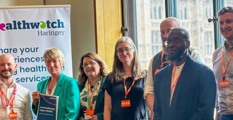 Local Healthwatch and MPs at Portcullis House