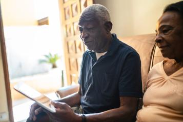 Older black couple online