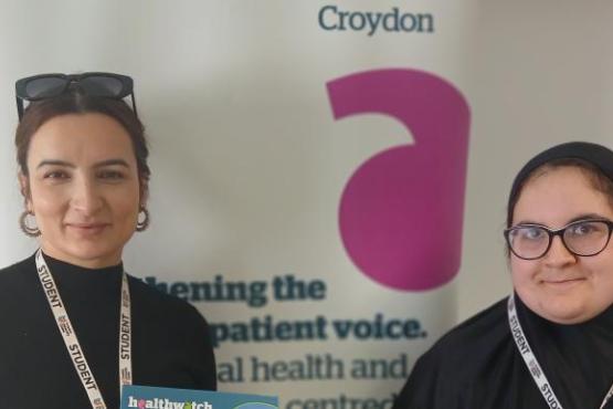 Healthwatch Croydon  stand