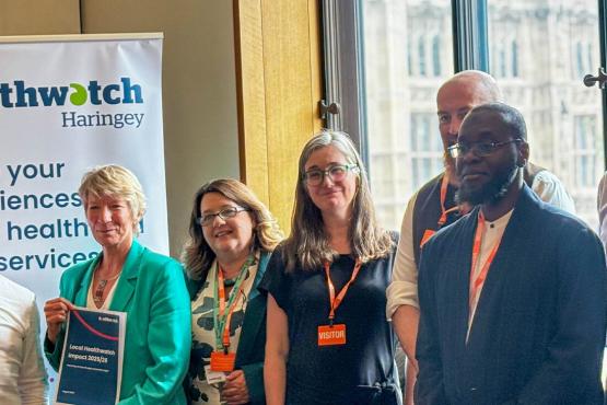Local Healthwatch and MPs at Portcullis House