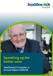 Healthwatch Croydon Annual Report 2025-26